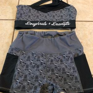 DNDL Sports Bra & Short Set